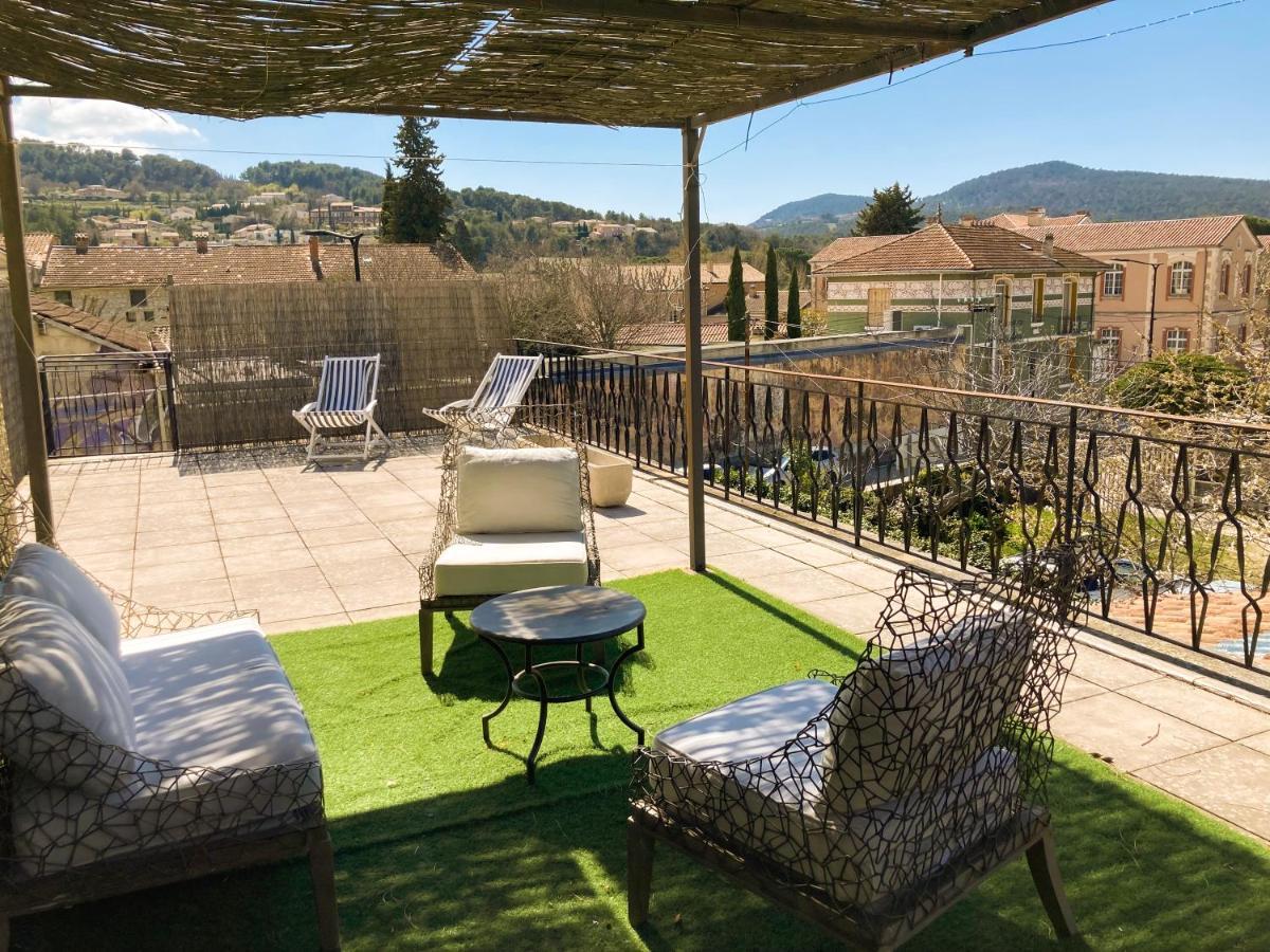 Bel Appartement Avec Grande Terrasse Sud Vaison-la-Romaine Exterior foto